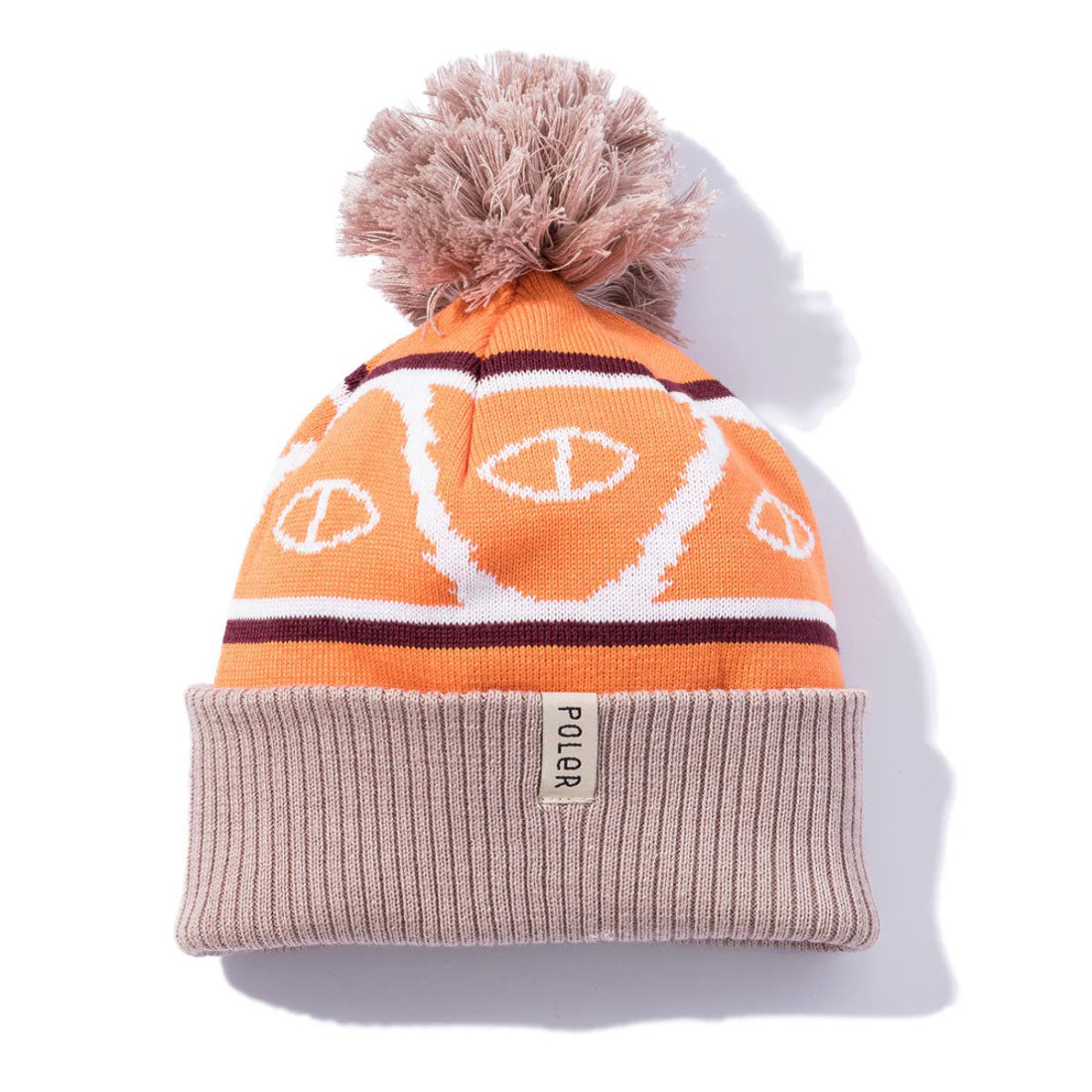 ポーラー POLeR POLER ZILLA BEANIE(ポーラー ジラ ビーニー) (ORANGE) ORANGE