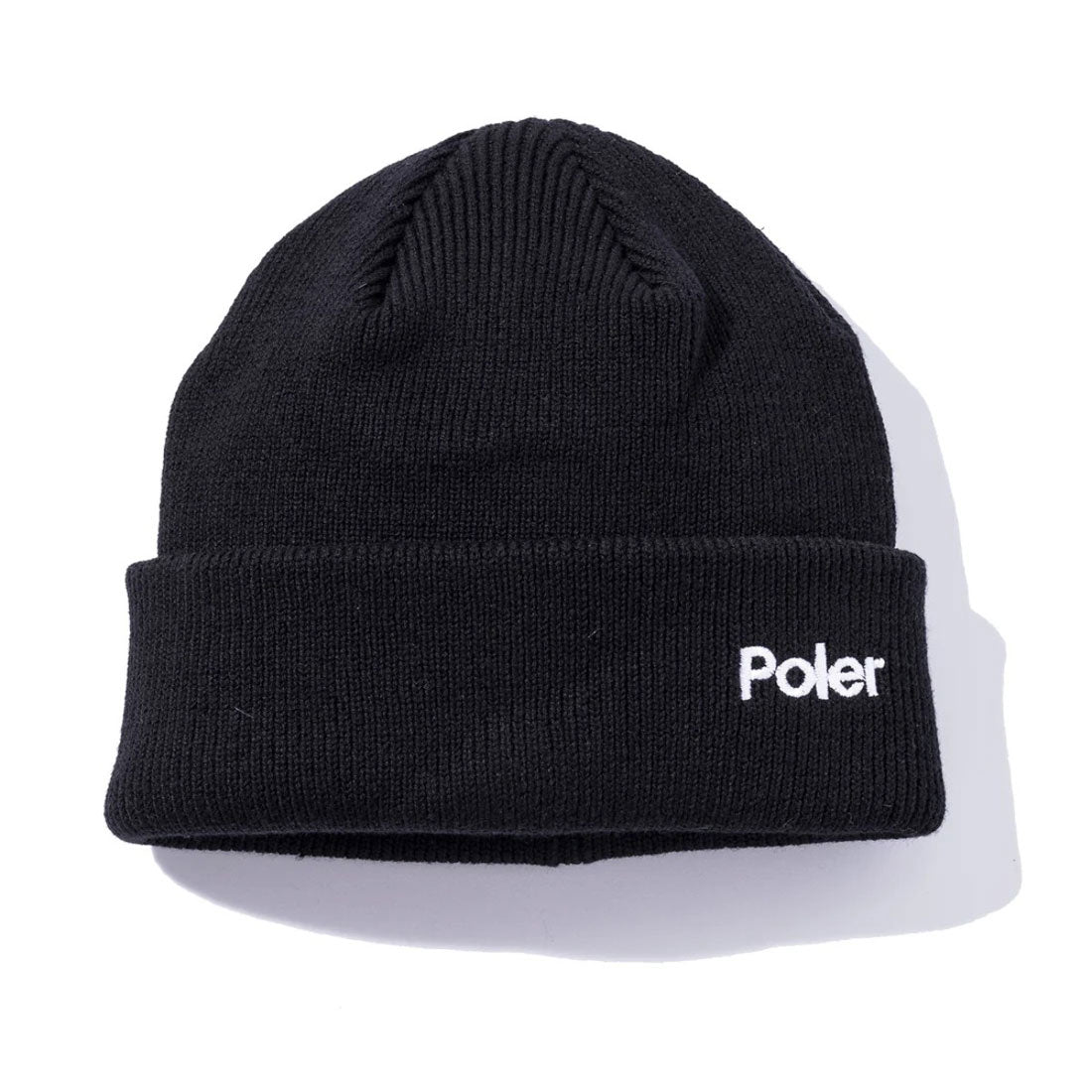 ポーラー POLeR POLER SHALLOW BEANIE(ポーラー シャロウ ビーニー) (BLACK) BLACK