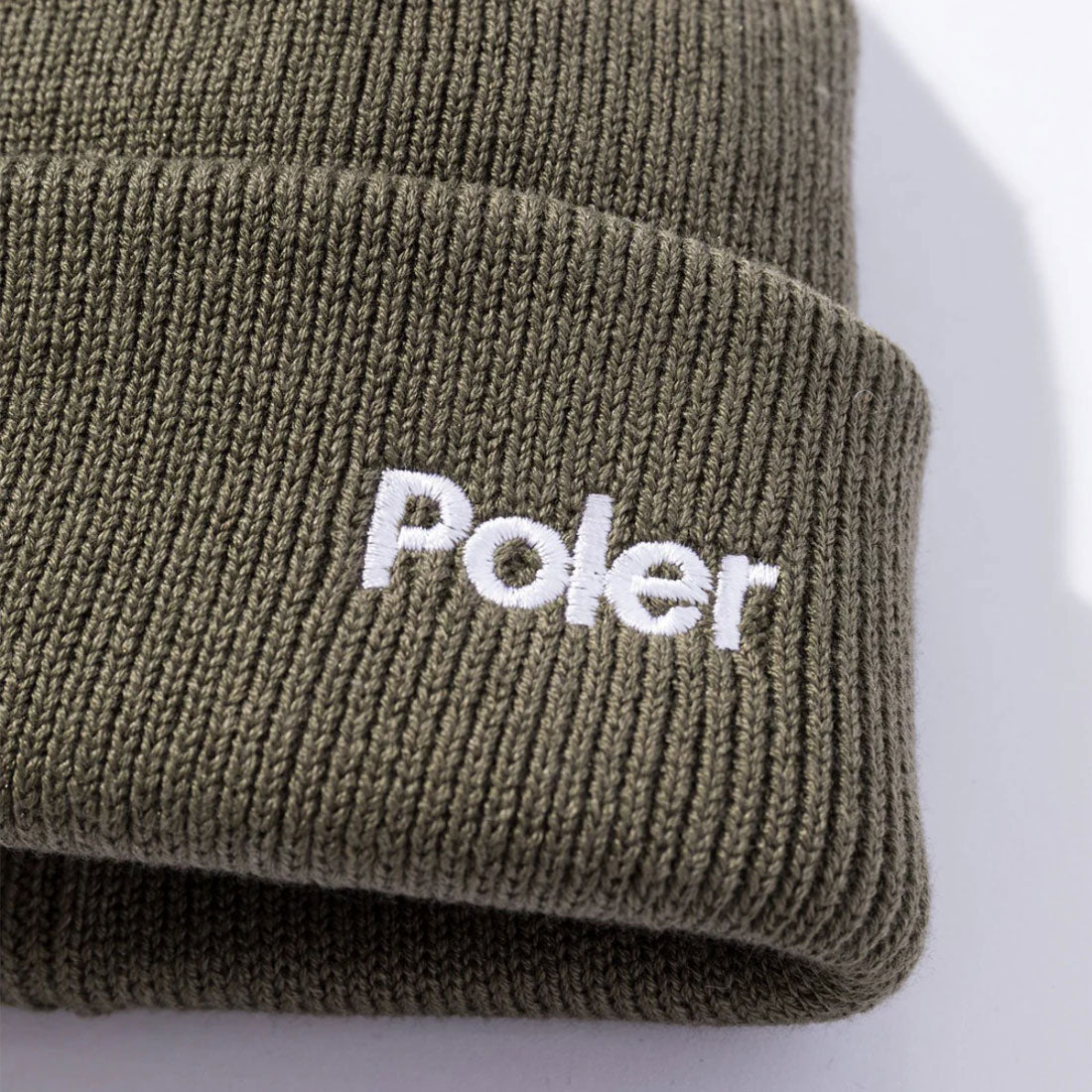 ポーラー POLeR POLER SHALLOW BEANIE(ポーラー シャロウ ビーニー) (BLACK) BLACK