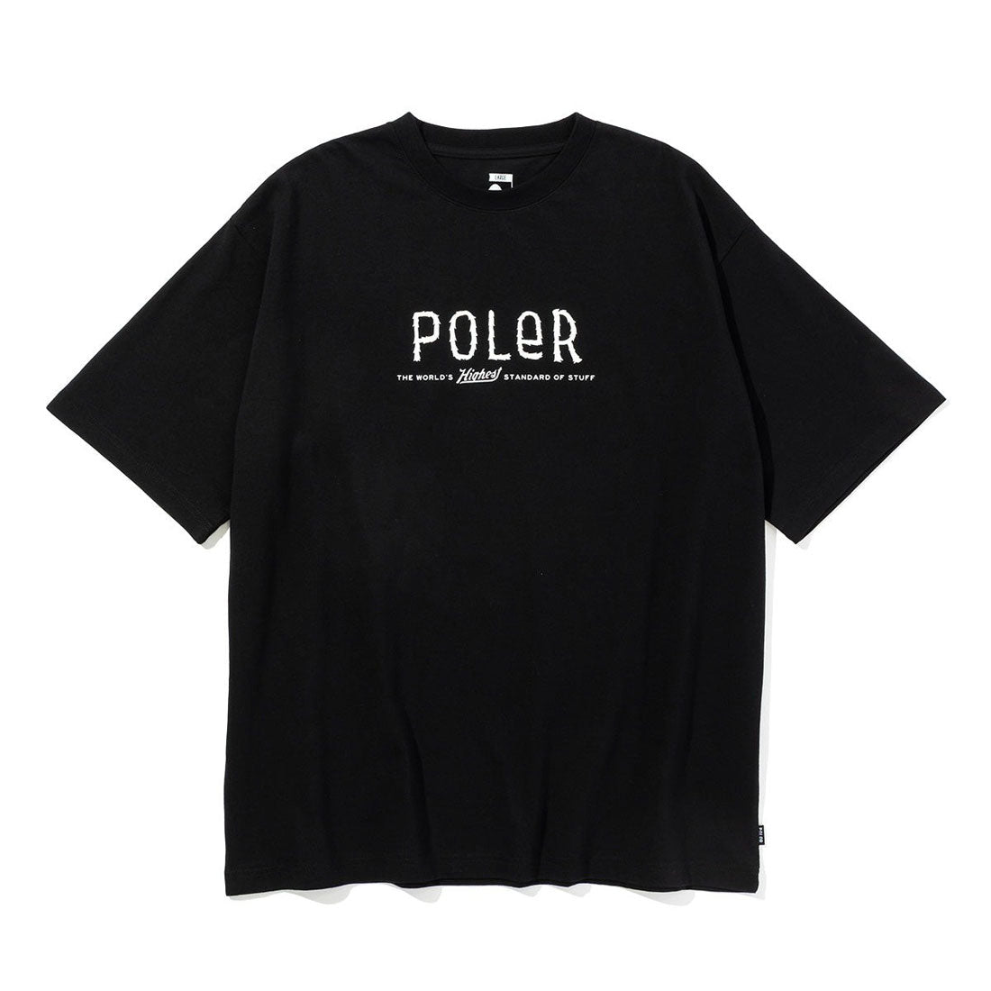 ポーラー POLeR POLER FURRY FONT RELAX FIT TEE(ポーラー ファーリー フォント リラックス フィット ティー) (BLACK) BLACK