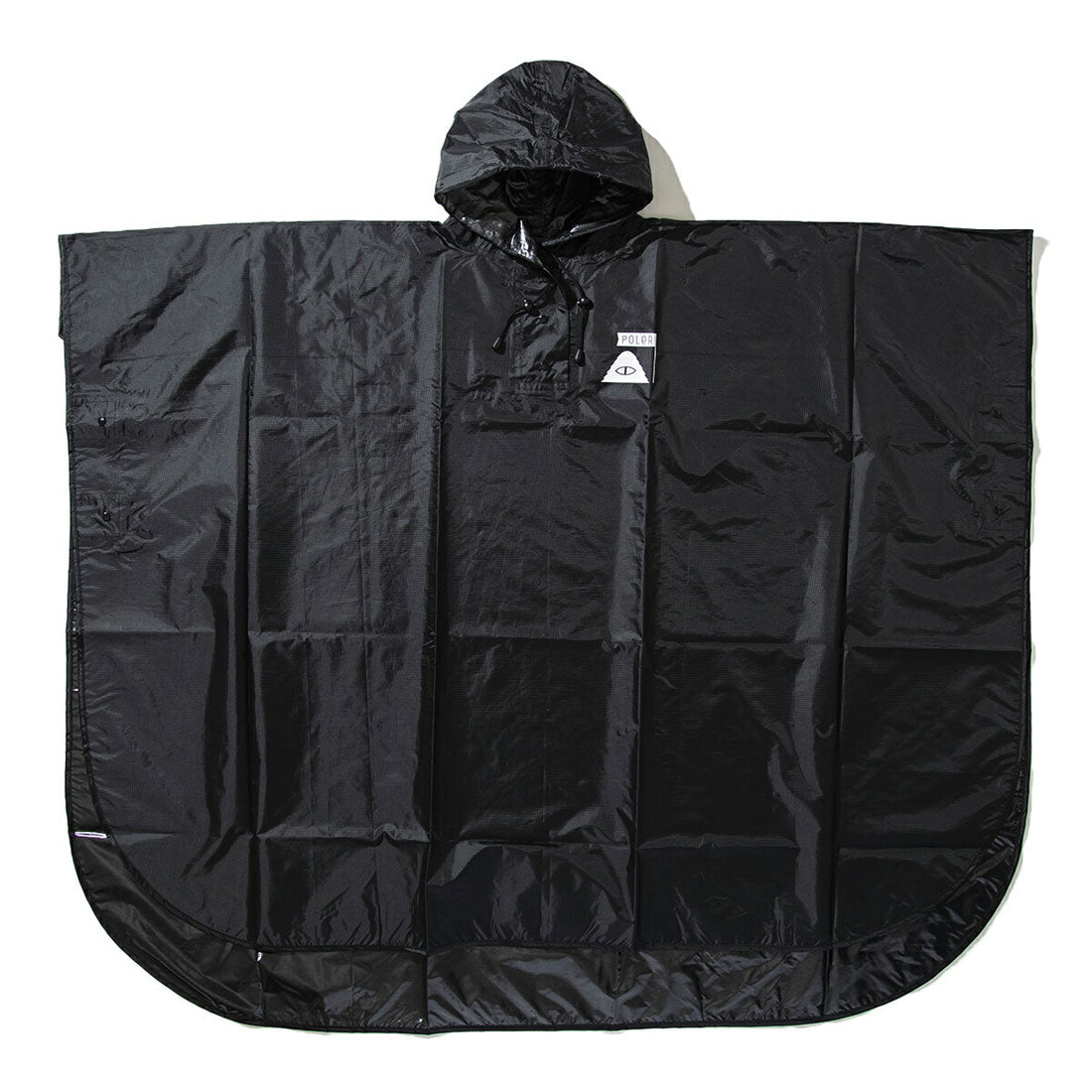 ポーラー POLeR POLER PACKABLE RAIN PONCHO(ポーラー パッカブル レイン ポンチョ) (BLACK) BLACK