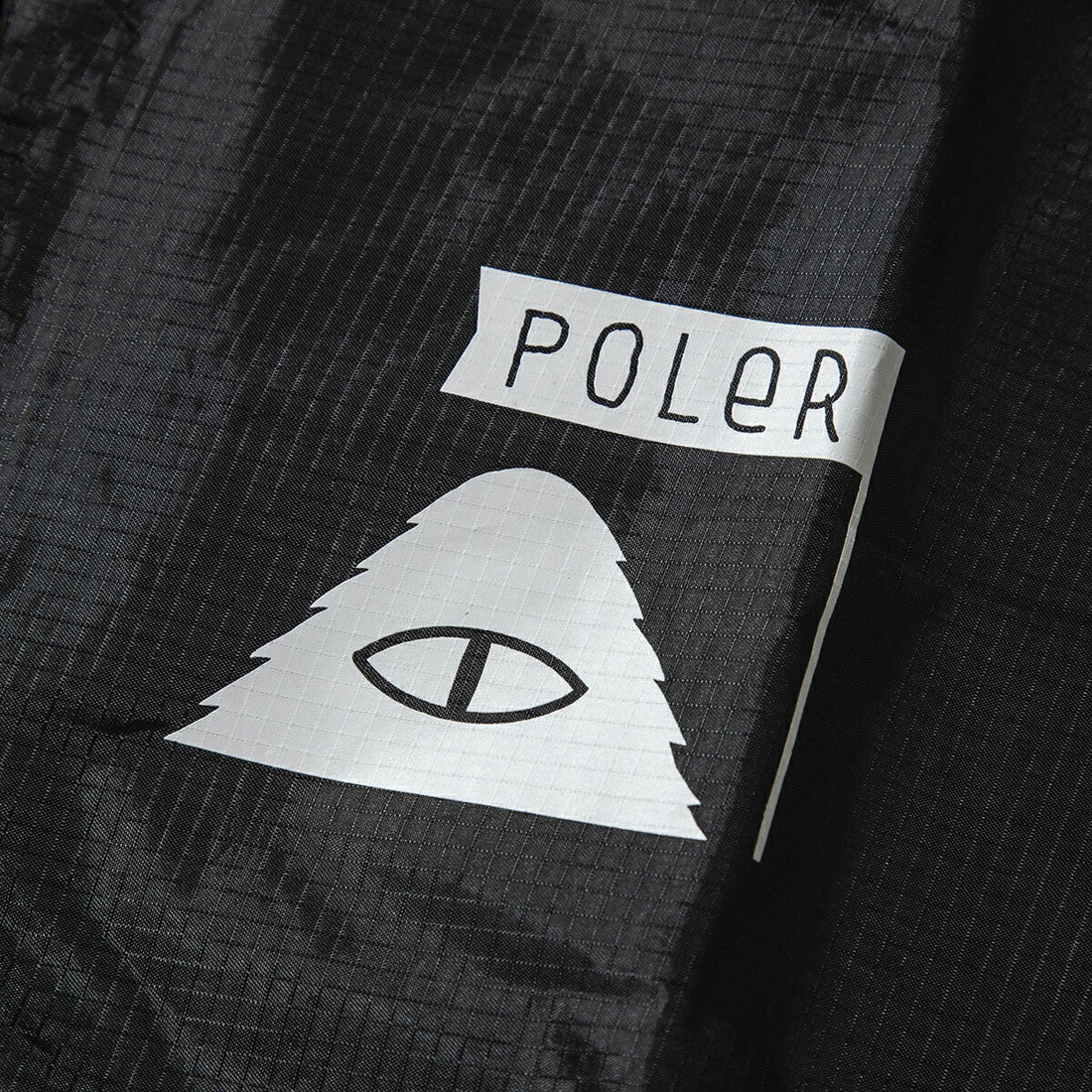 ポーラー POLeR POLER PACKABLE RAIN PONCHO(ポーラー パッカブル レイン ポンチョ) (BLACK) BLACK