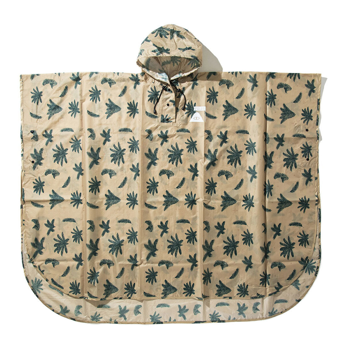 ポーラー POLeR POLER PACKABLE RAIN PONCHO(ポーラー パッカブル レイン ポンチョ) (BEIGE) BEIGE