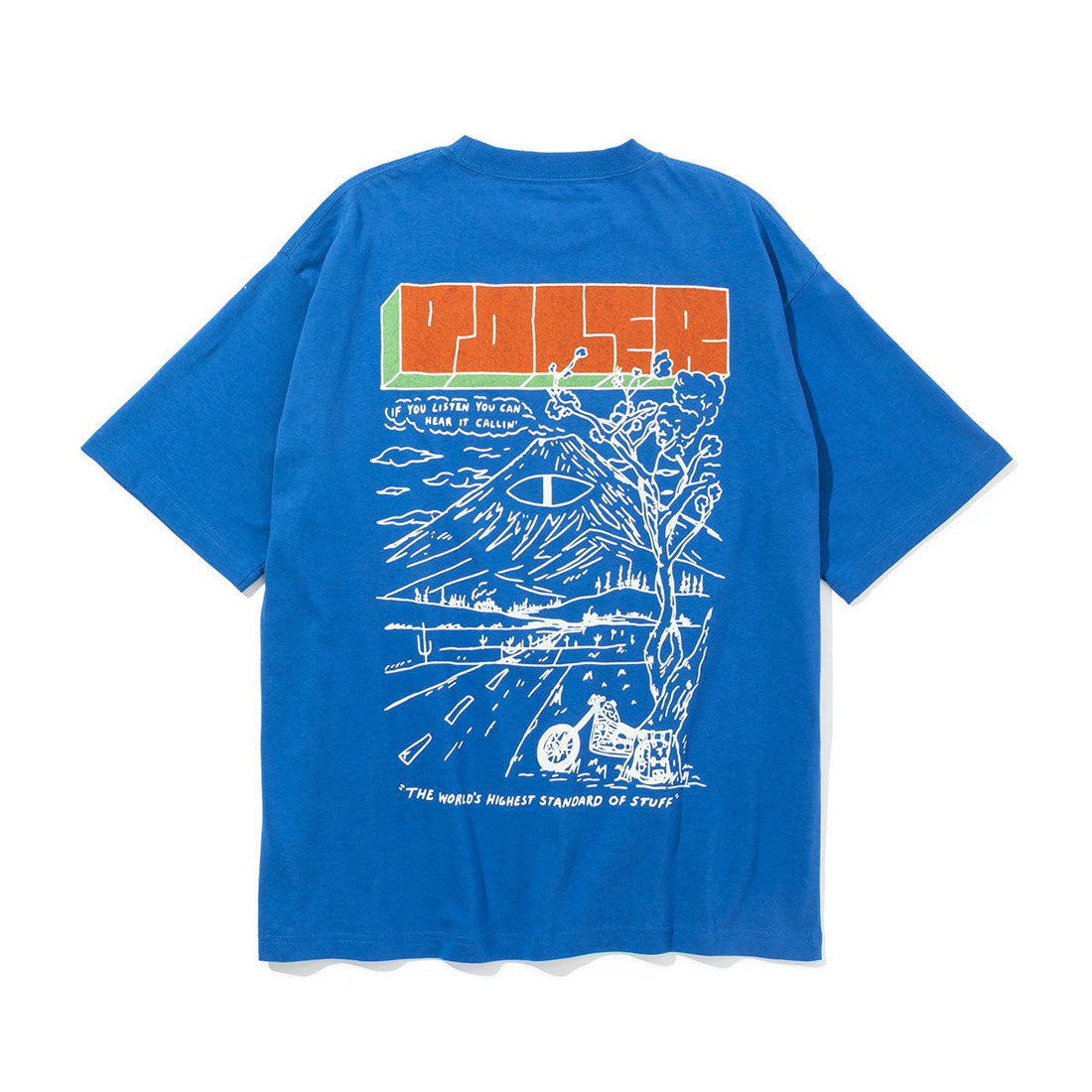 ポーラー POLeR POLER HEAR IT CALLIN' RELAX FIT TEE(ポーラー ヒア イット コーリン リラックス フィット ティー) (WHITE) WHITE