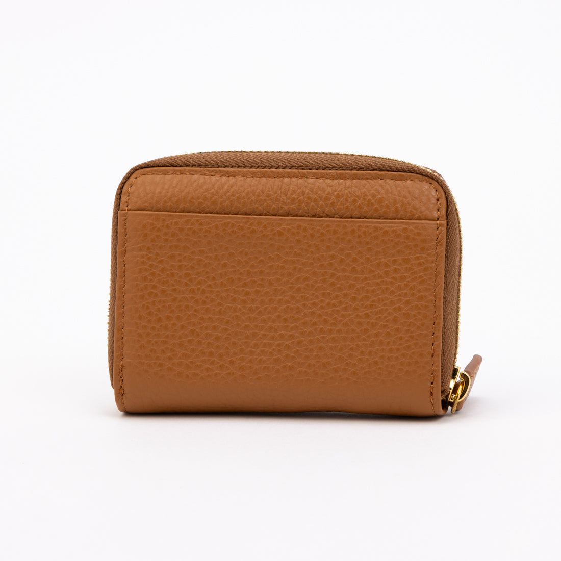 ポップフル popful 本革 ラウンドファスナー カードケース スキミング防止 ジャバラ(キャメル) キャメル