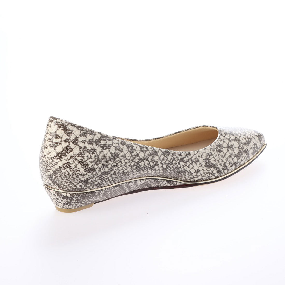 プリマ プリンチペッサ prima principessa スクエアピースウェッジパンプス