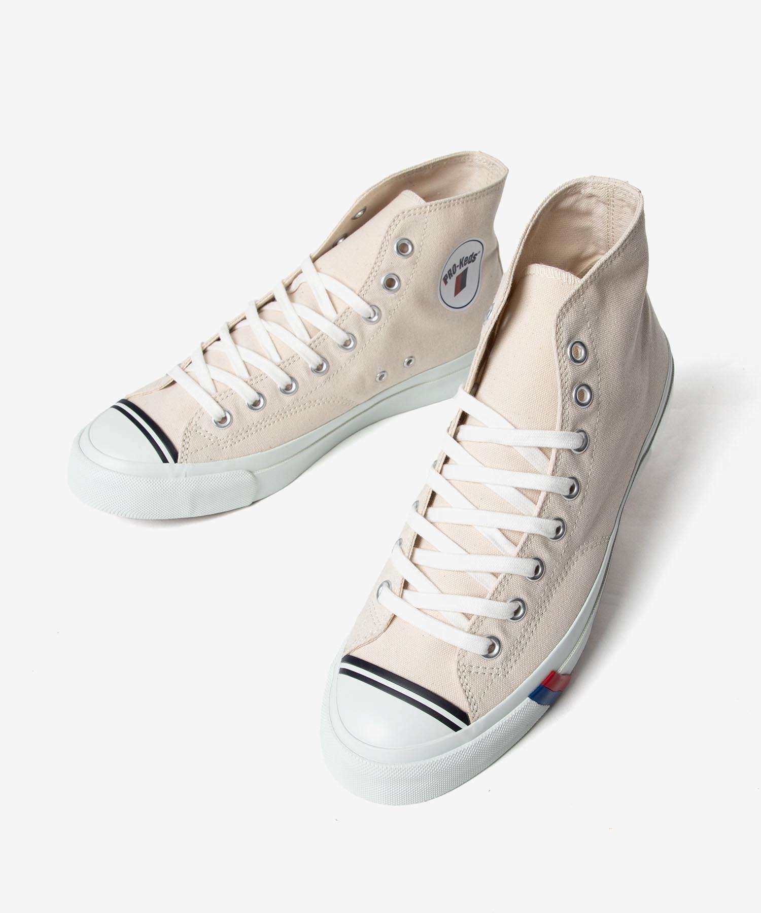 プロケッズ PRO-Keds プロケッズ PRO-Keds ROYAL AMERICA ロイヤル アメリカ HI ハイ PN1221 スニーカー ユニセックス シューズ (NATURAL WHITE/ナチュラルホワイト) NATURAL WHITE/ナチュラルホワイト