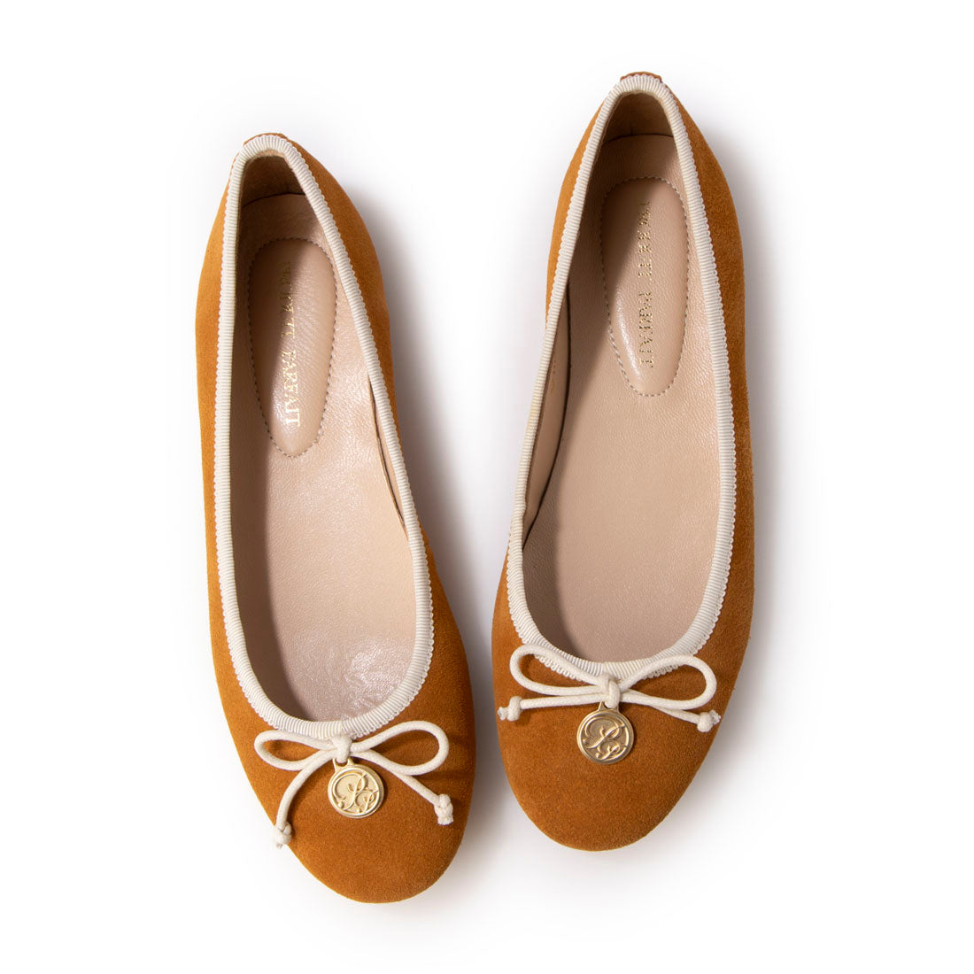 プロデュイ パルフェ PRODUIT PARFAIT スエード バレエシューズ