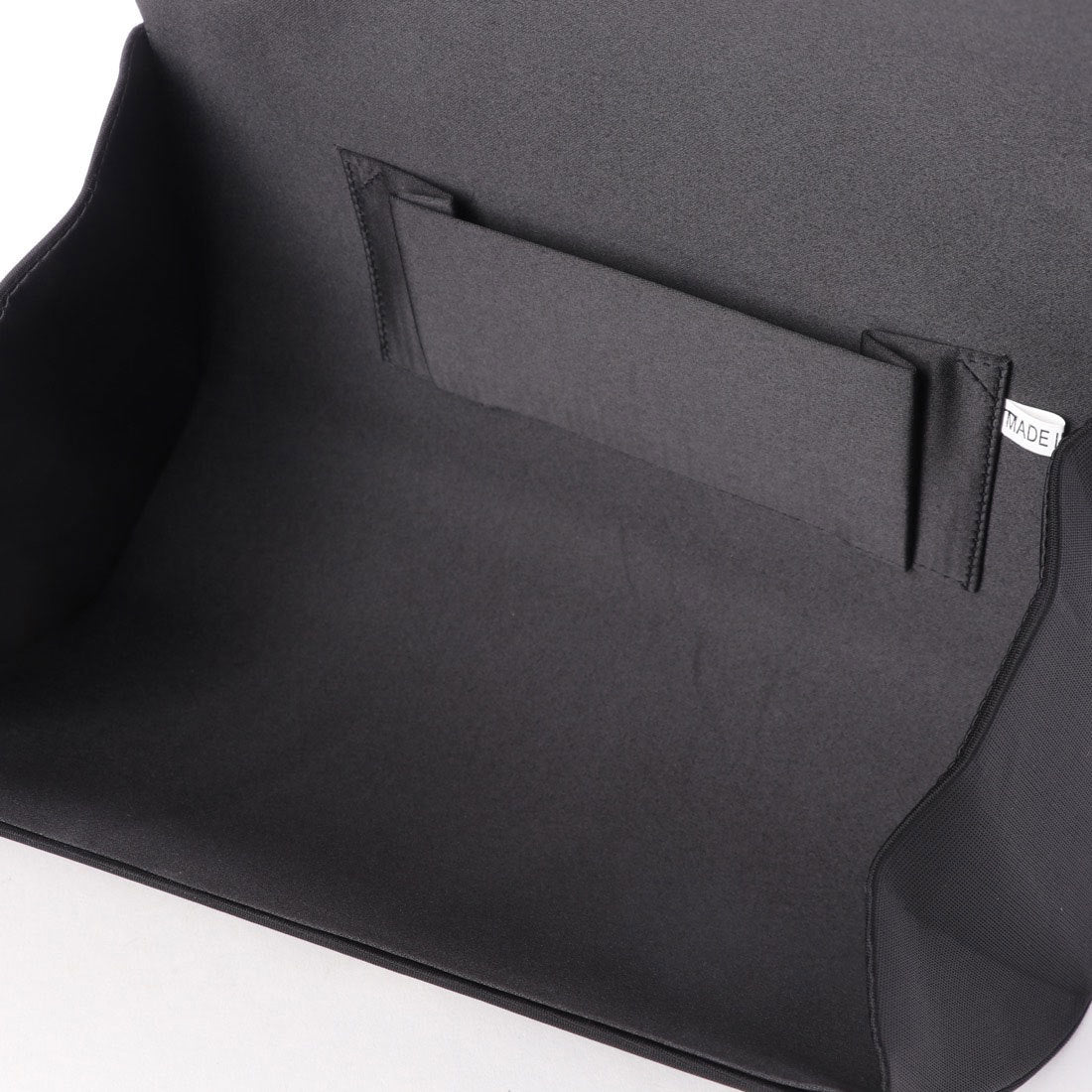 プレンドレ ラ ジョア prendre la joie 【Prendre la joie】喪服・礼服 サテン切り替え波型ブラックフォーマルバッグ