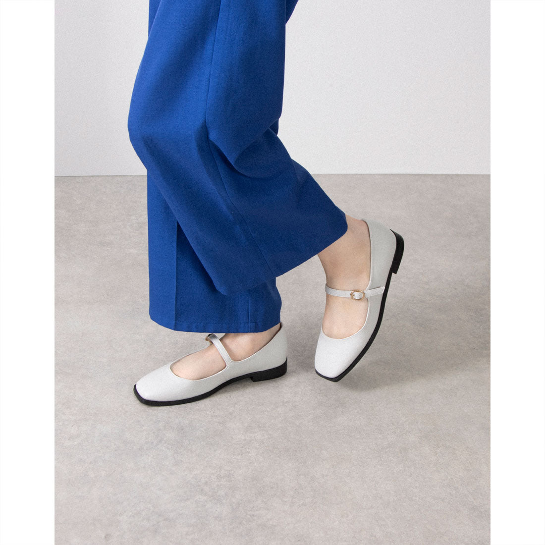 プレシュウ ジュエ PRECIEUX JOUET スクエアトゥ メリージェーンシューズ 041PJ