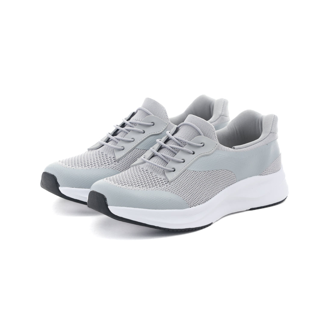 ピュアウォーカー pure walker レディース スニーカー スライドフィット PW1701 ハンズフリー 履きやすい 歩きやすい 軽量 BMZインソール (グレー) グレー