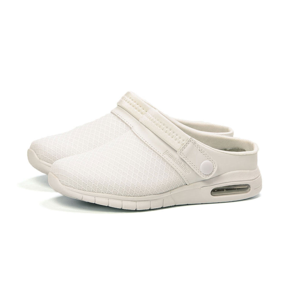 Pure Walker Nurse Sandals Sandals Nurse Shoes Clog Sandals White 2-way Lightweight Sabo Sandals Air Cushion Pure Walker 0501 05