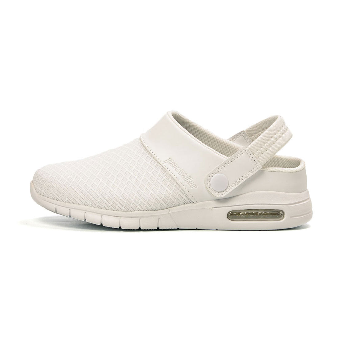 Pure Walker Nurse Sandals Sandals Nurse Shoes Clog Sandals White 2-way Lightweight Sabo Sandals Air Cushion Pure Walker 0501 05