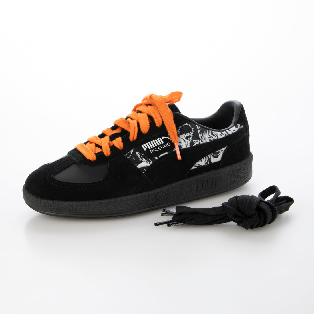 プーマ PUMA 【PUMA】 X 【BLEACH】 - アニメ コラボレーション パルレモ【黒崎一護 PALERMO BLEACH BLACK MOON 403445-01】 (ブラック) ブラック