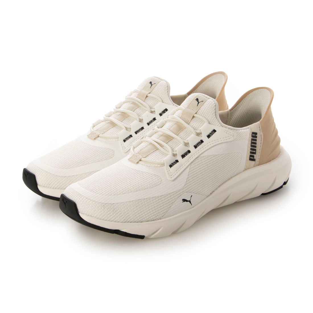 プーマ PUMA ソフトライド フレックスレース イーズイン (ホワイト) ホワイト