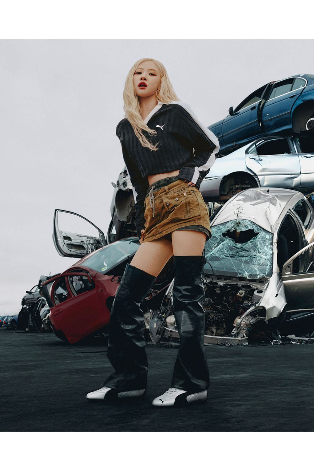 プーマ PUMA SPEEDCAT METALLIC (Silver) Silver