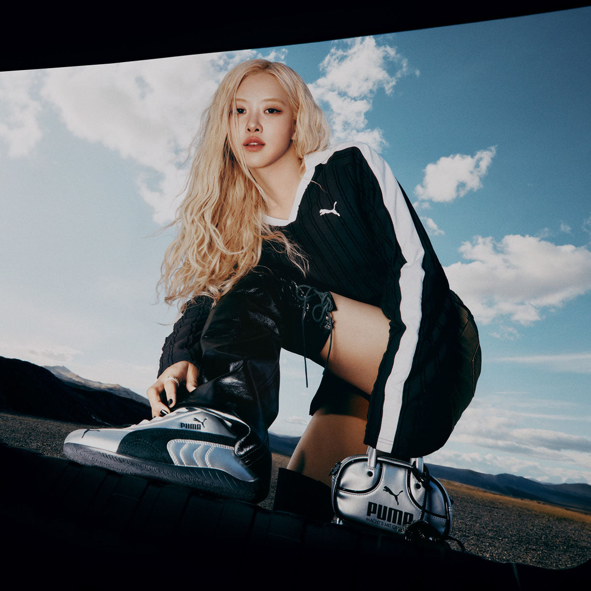 プーマ PUMA SPEEDCAT METALLIC (Silver) Silver