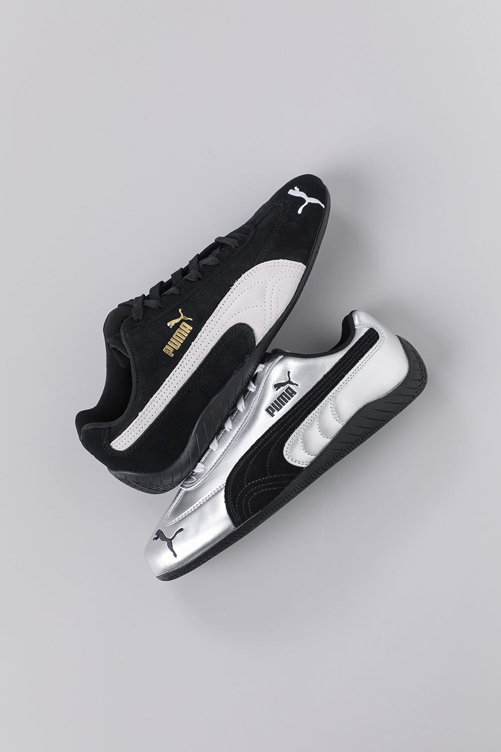 プーマ PUMA SPEEDCAT METALLIC (Silver) Silver