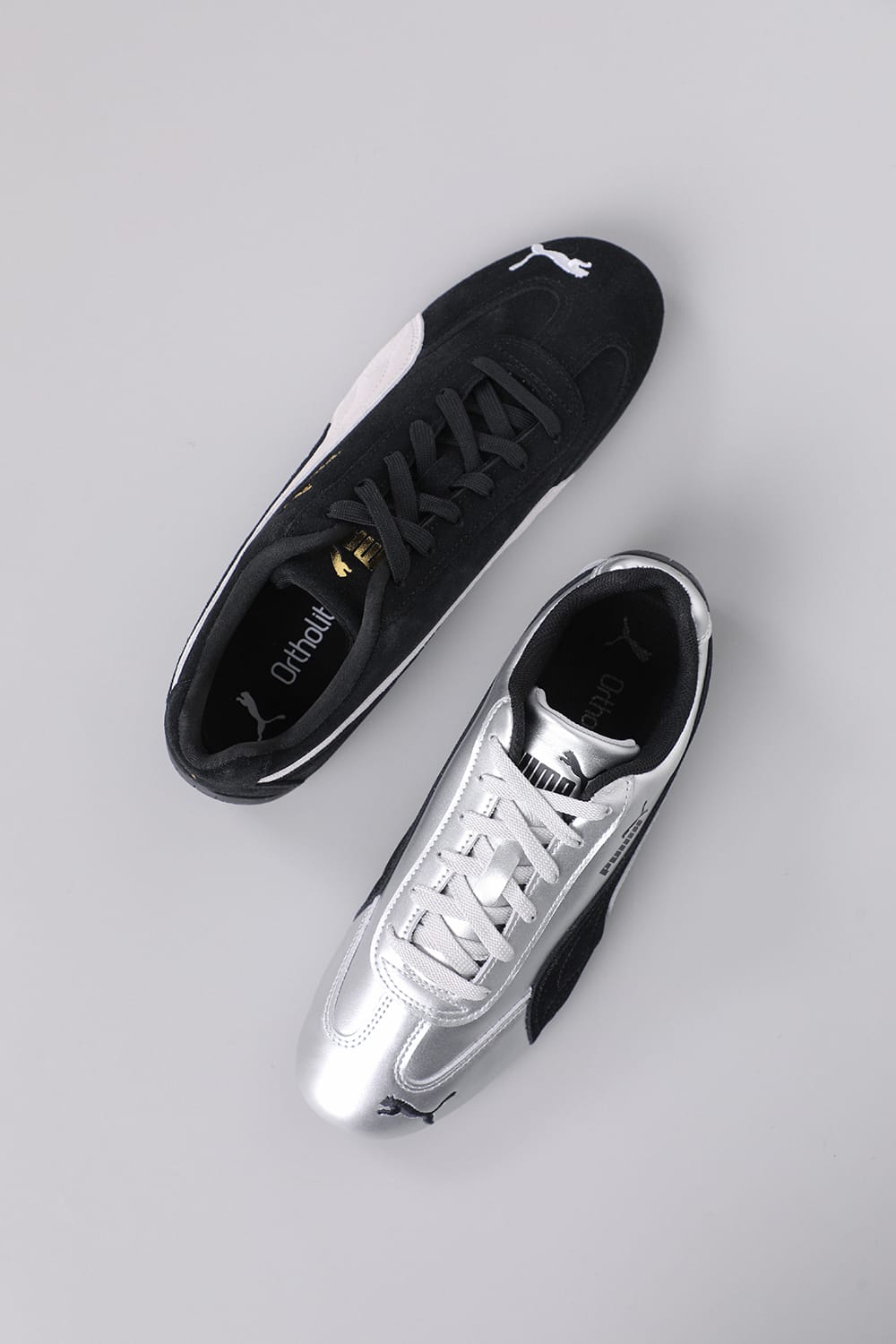 プーマ PUMA SPEEDCAT METALLIC (Silver) Silver