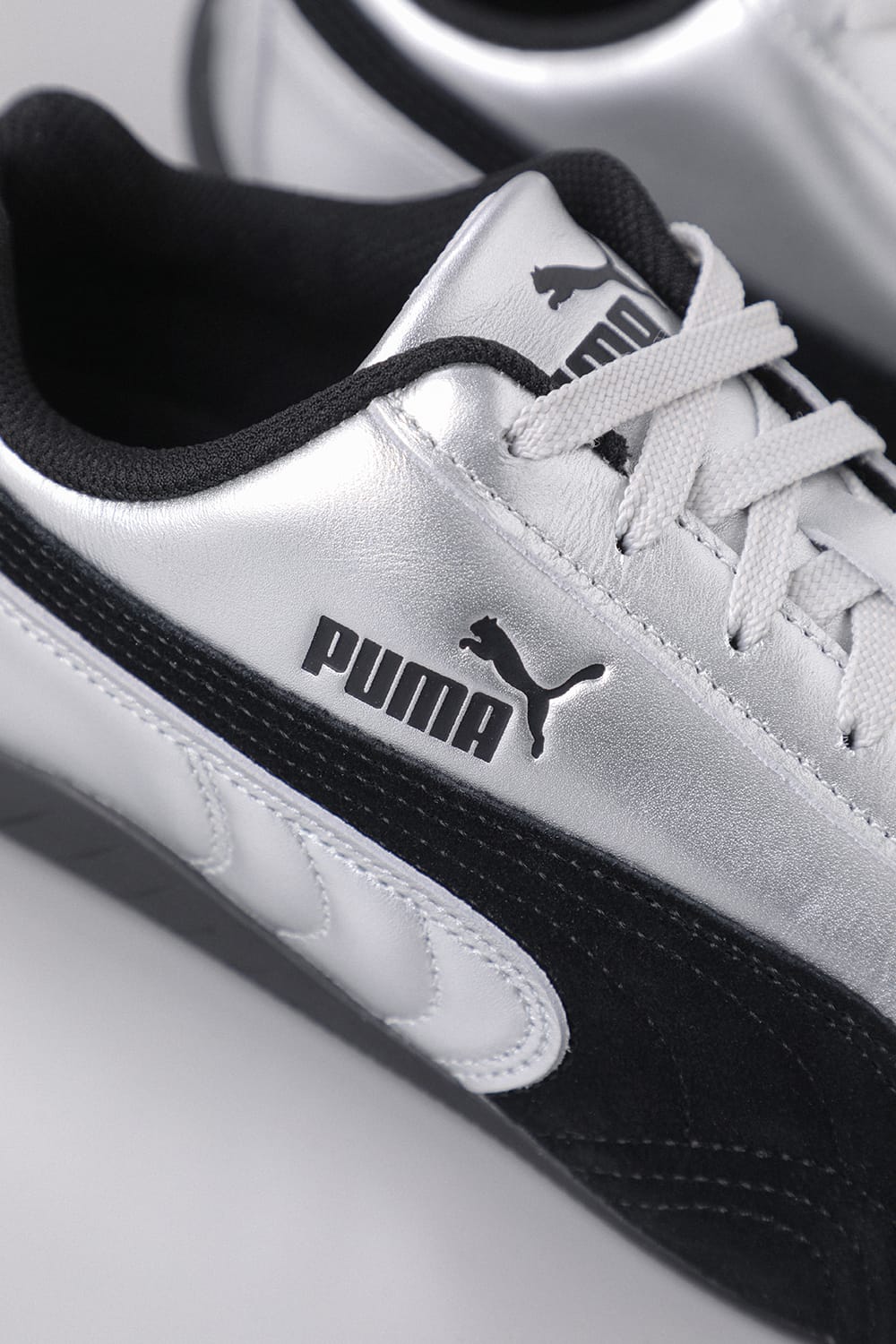 プーマ PUMA SPEEDCAT METALLIC (Silver) Silver