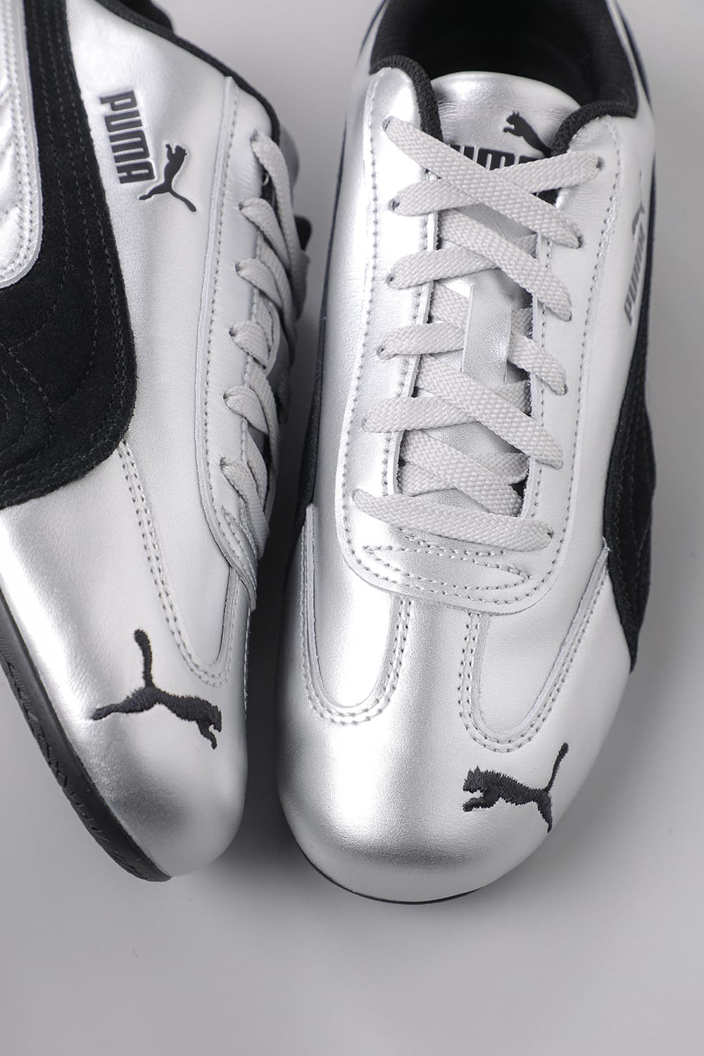 プーマ PUMA SPEEDCAT METALLIC (Silver) Silver