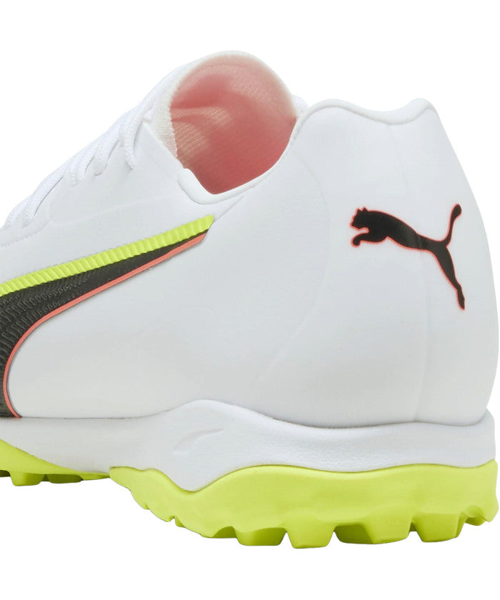 プーマ PUMA プーマ PUMA サッカー キング 20 マッチ TT+MID JR 10849001 (PUMAWHITE-GLOWINGRED-YELL) PUMAWHITE-GLOWINGRED-YELL
