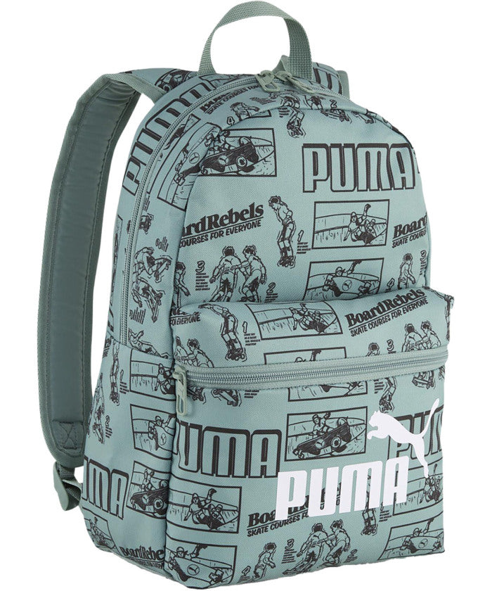 プーマ PUMA プーマ PUMA PUMA PHASE AOP スモール バックパック 091324 (01 GREENMOON-MID90IES) 01 GREENMOON-MID90IES
