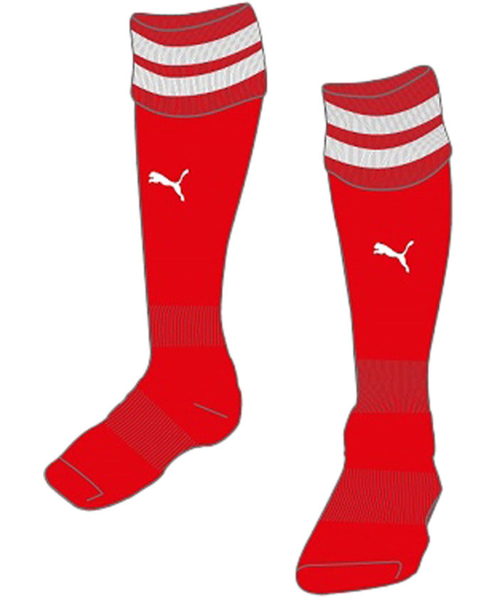 プーマ PUMA PUMA プーマ サッカー ジュニア ストッキング 729882 01【返品不可商品】 (01PUMA RED-P) 01PUMA RED-P