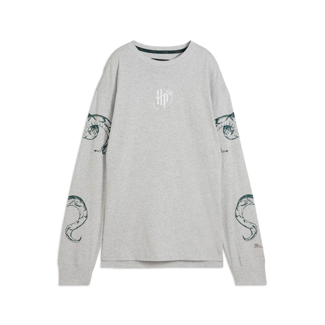 プーマ PUMA フープス×ハリーポッター 長袖Tシャツ(HOOPS X HARRY POTTER LS TEE) (Light Gray Heather) Light Gray Heather