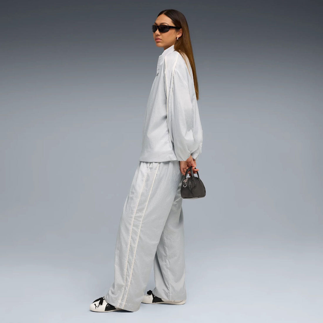 プーマ PUMA プーマ x ロゼ T7 リラックスド トラック パンツ WV(PUMA x ROSE T7 RELAXED TRACK PANTS WV) (Silver Mist) Silver Mist