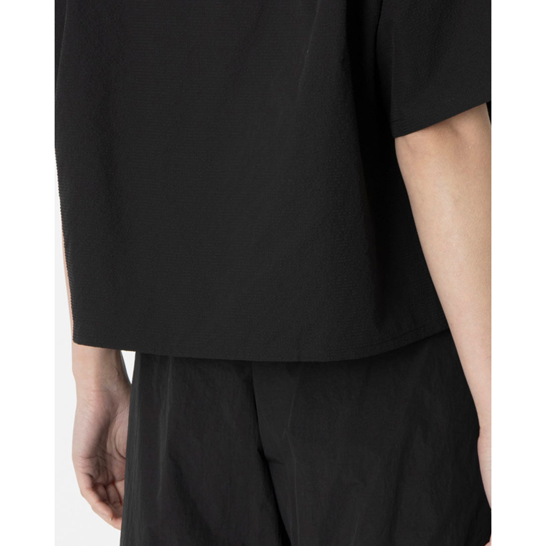 プーマ PUMA SUMMER SS シアサッカー シャツ 半袖シャツ (プーマブラック) プーマブラック