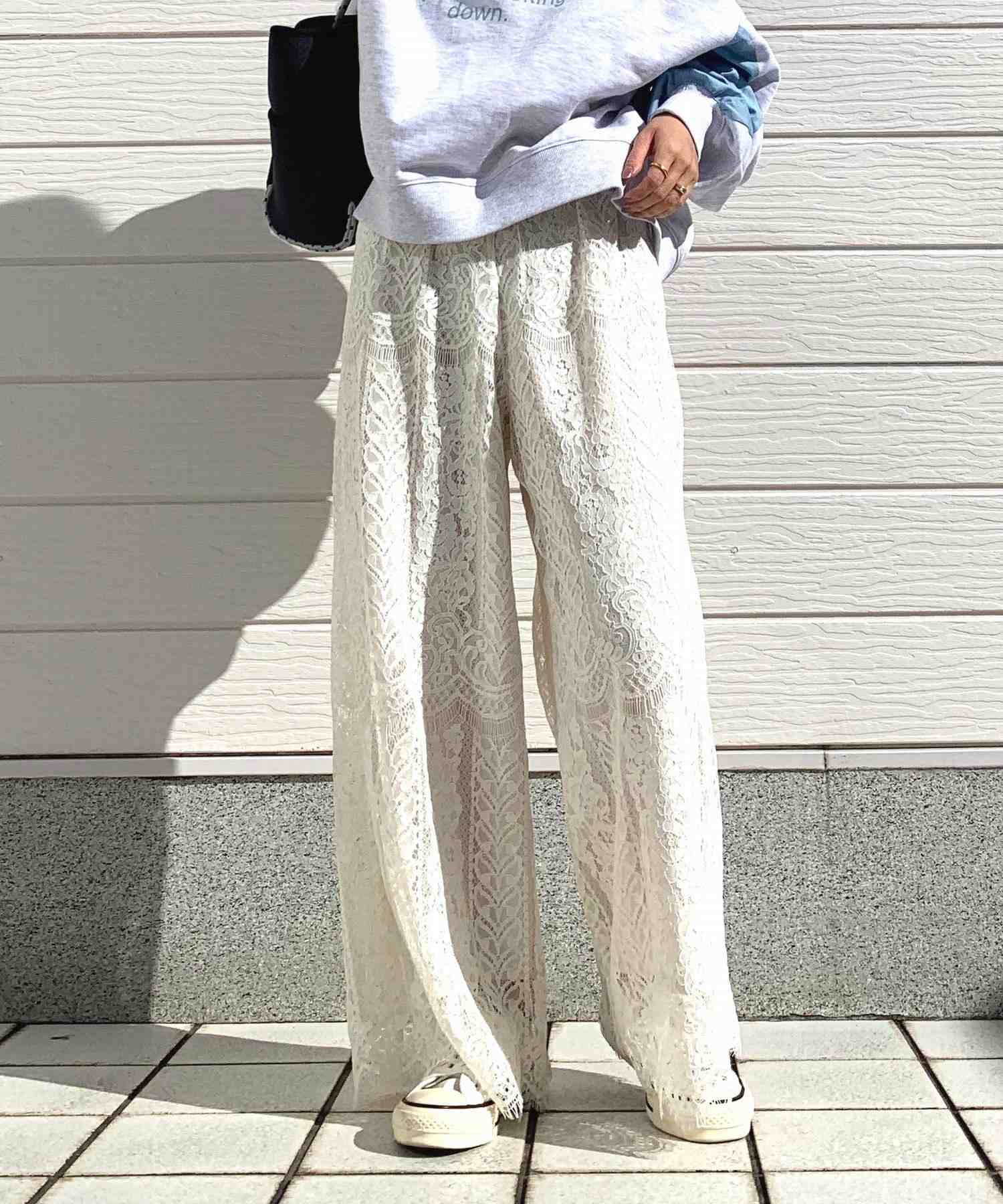 Q Scalar Race Wide Pants