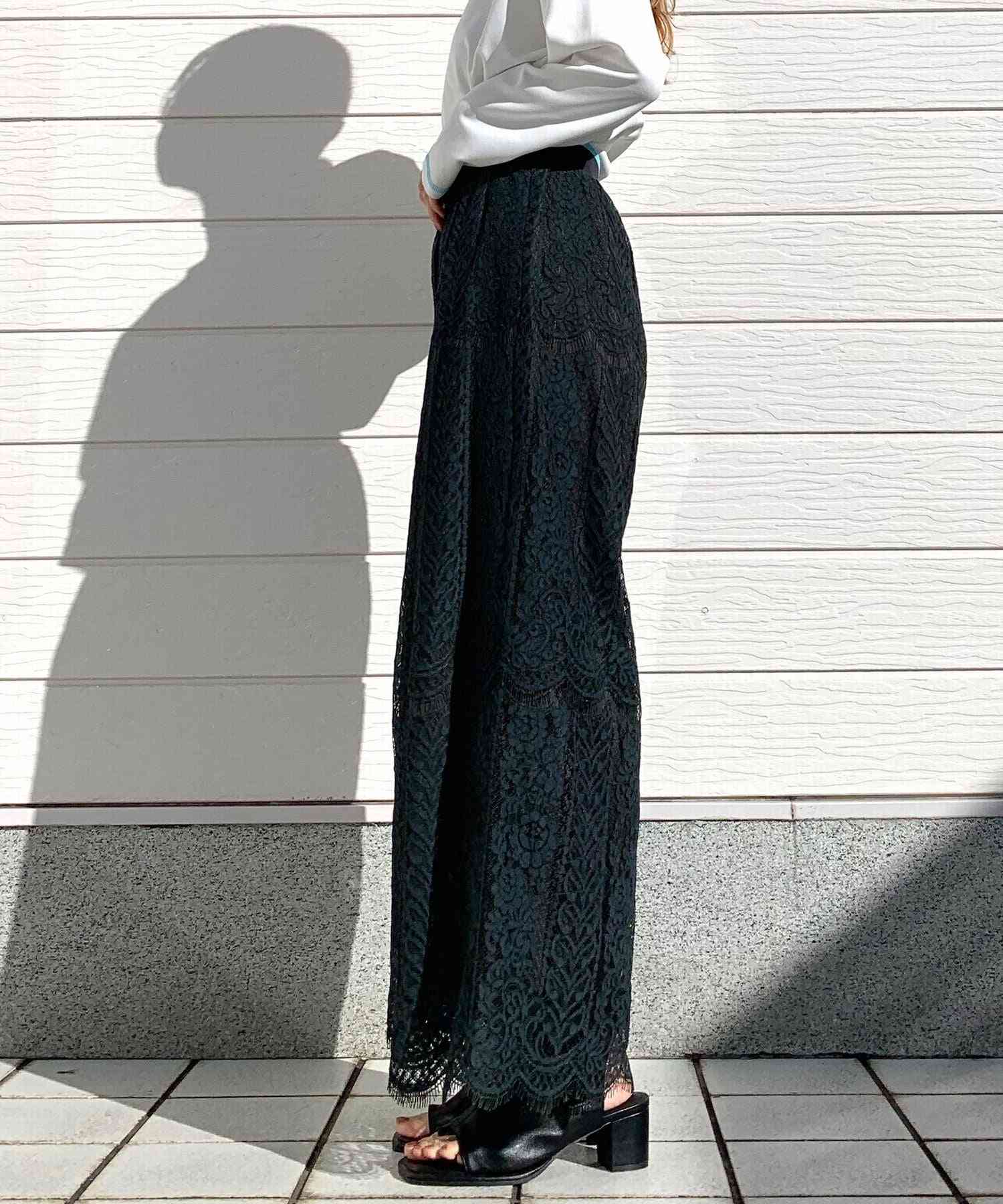 Q Scalar Race Wide Pants