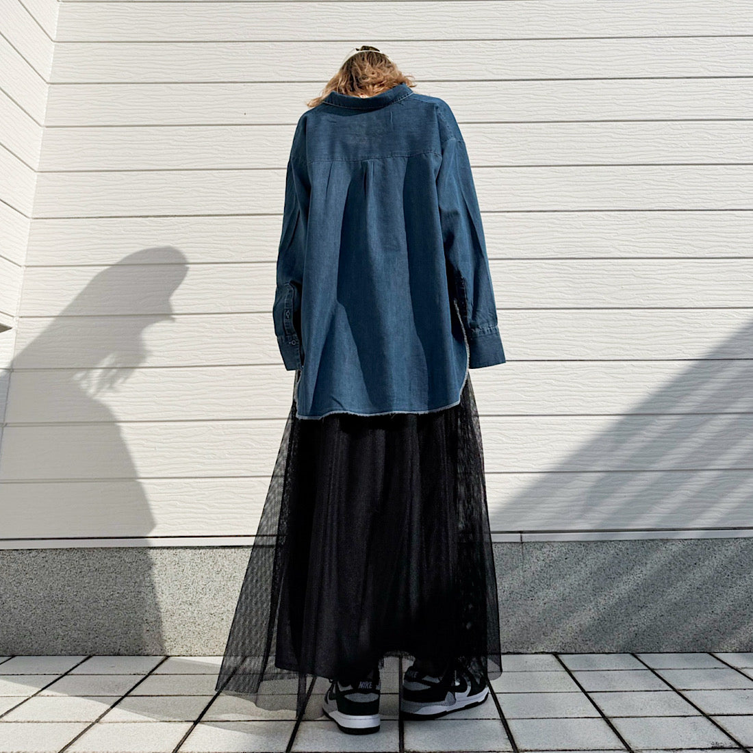 キュー Q メッシュドッキングスカート (ブラック) ブラック