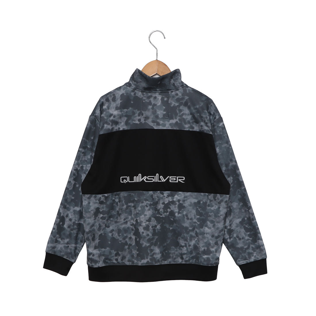 クイックシルバー QUIKSILVER QS WARM UP ZIP 26SP (ブラック) ブラック