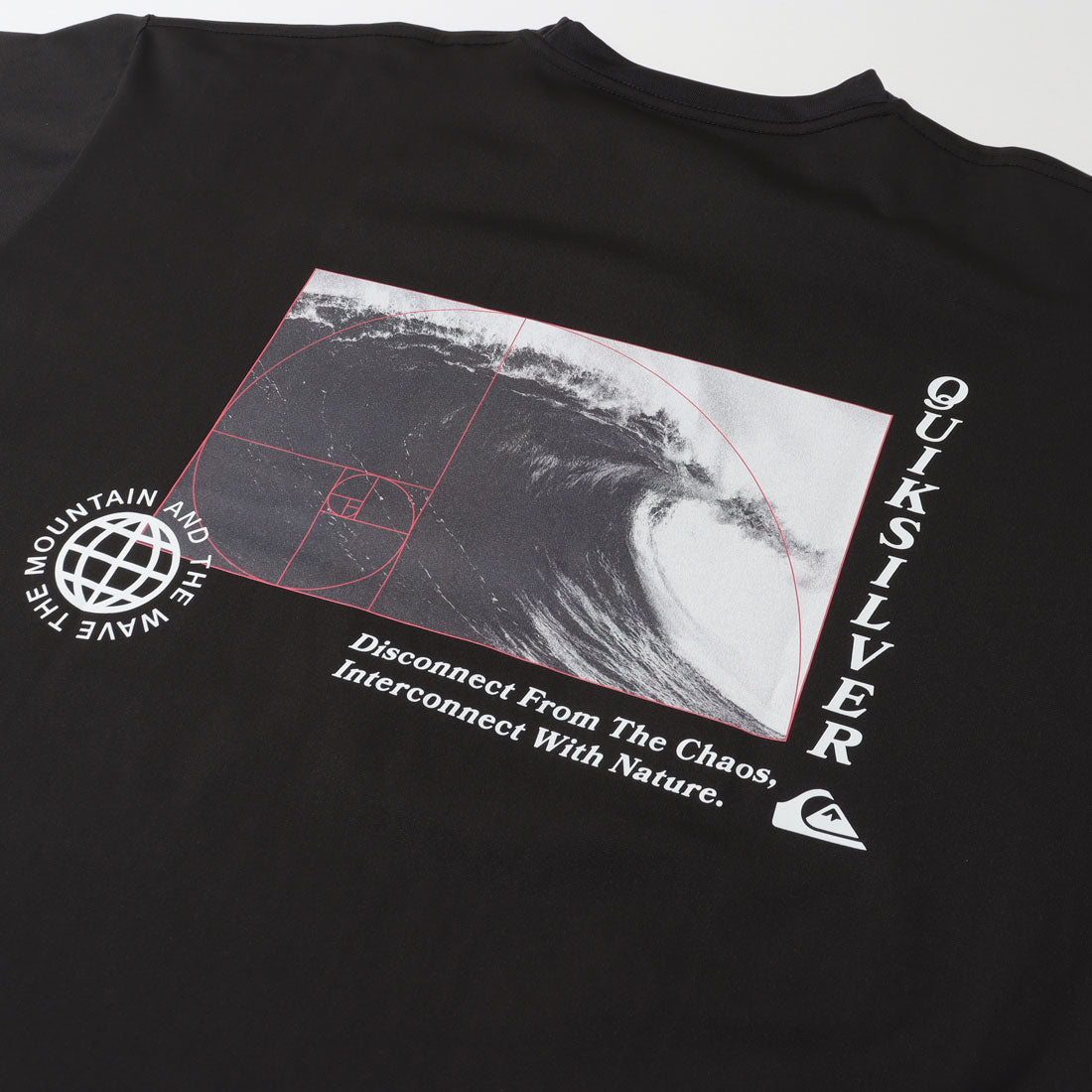 クイックシルバー QUIKSILVER GOLDEN RATIO SS (BLK) BLK