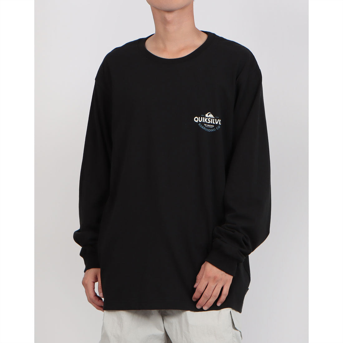クイックシルバー QUIKSILVER TYPED OUT LT (BLK) BLK