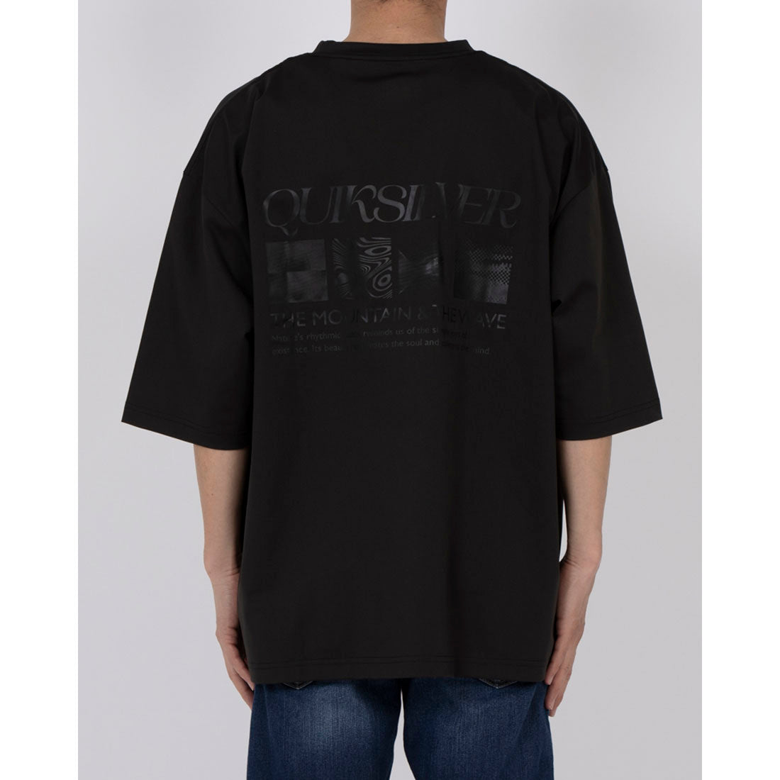 クイックシルバー QUIKSILVER GW INTERCONNECT SS 半袖ラッシュガード (ブラック) ブラック