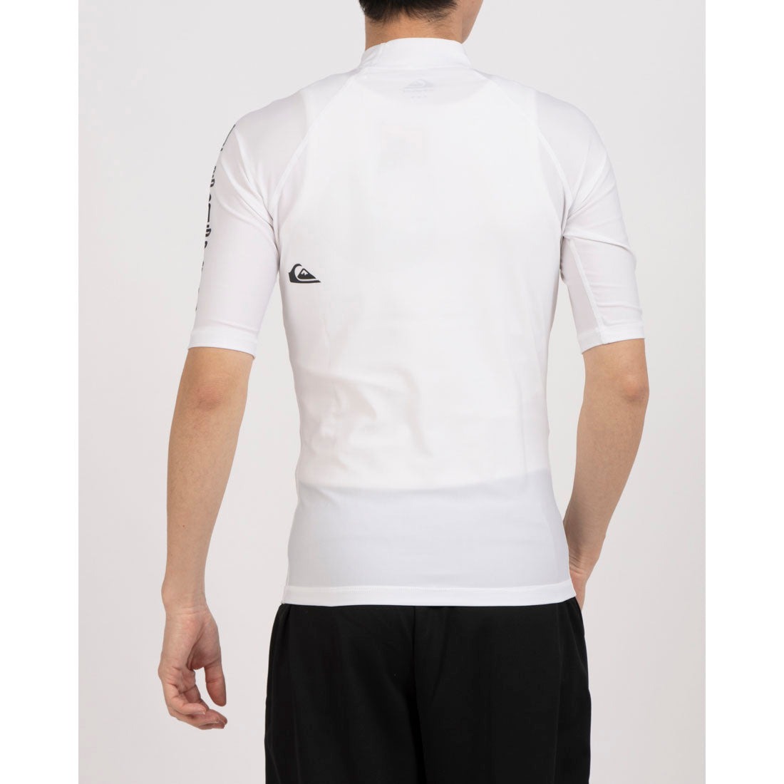 クイックシルバー QUIKSILVER ALL TIME SR ラッシュガード (ホワイト) ホワイト
