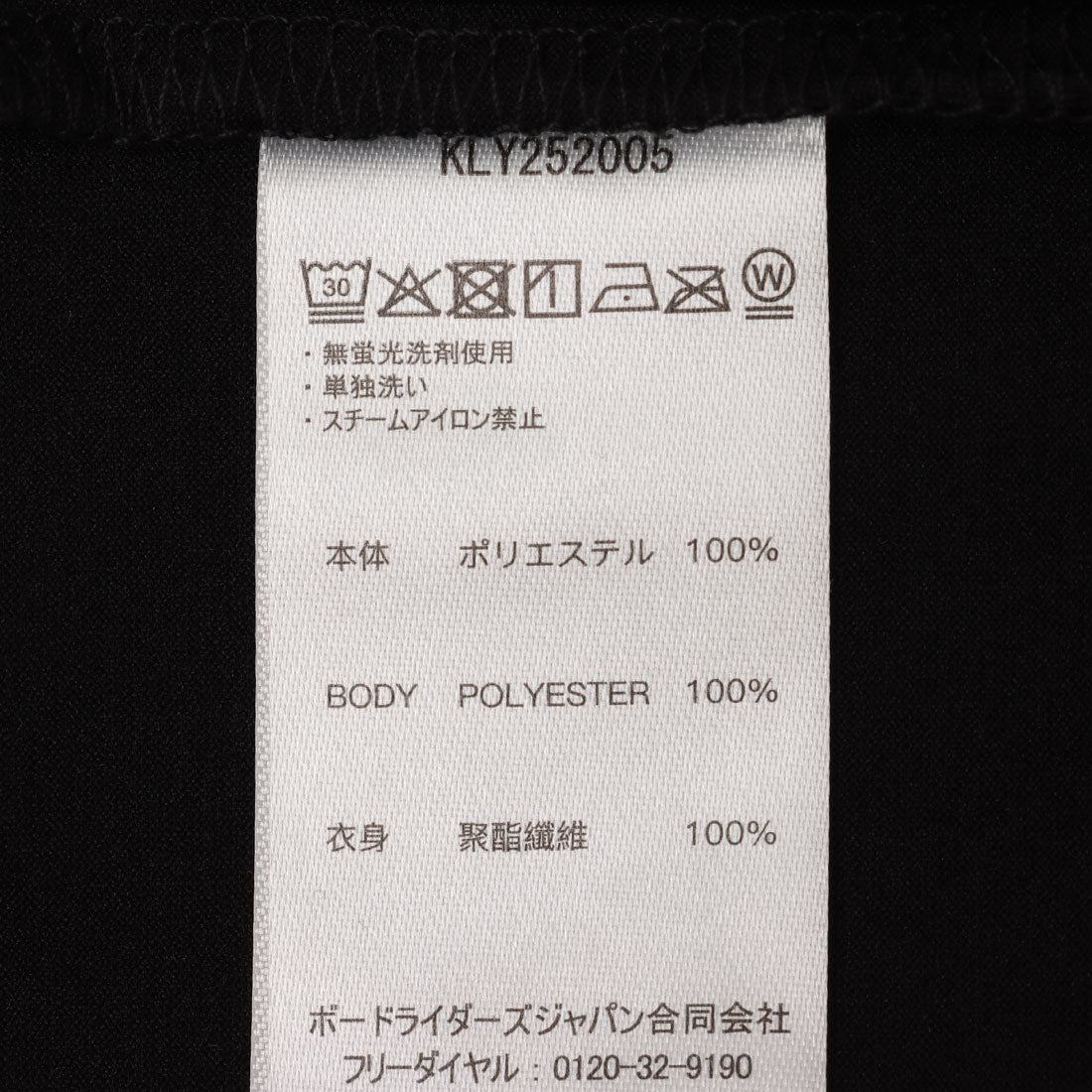 クイックシルバー QUIKSILVER OFF COURSE SS YOUTH 半袖ラッシュガード (ブラック) ブラック