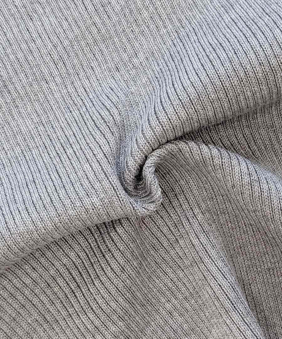 Riff Riff 鞋帶設計短袖羅紋針織上衣 短版 羅紋編織 短款 毛衣 夏季針織 衫 T恤 套頭衫 上衣 短袖 素色