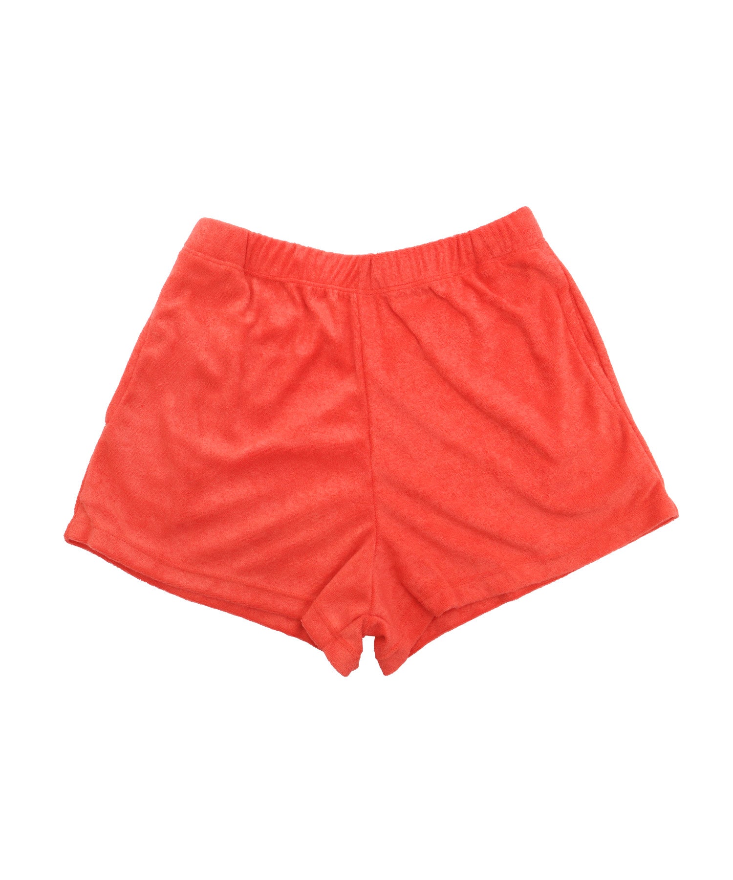 レティカ Retica 水着レディース バンドゥ ホルターネック 体型カバー パイル ハイウエスト ショートパンツ 韓国風 タンキニ【返品不可商品】 (レッド) レッド