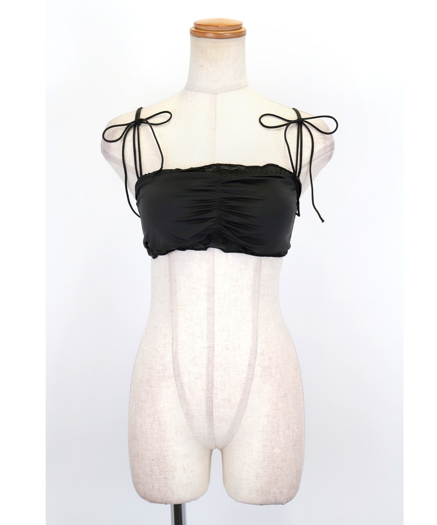 レティカ Retica ブラ チューブブラ ストラップレス アレンジ バンドゥブラ ノンワイヤー (ブラック) ブラック