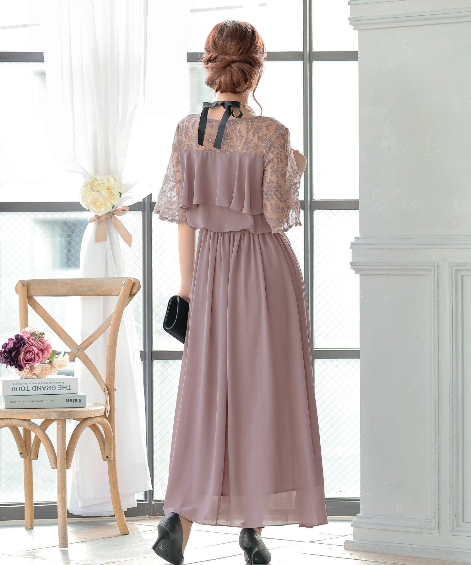 レティカ Retica レティカ Retica パーティードレス (ピンク) (ピンク) ピンク