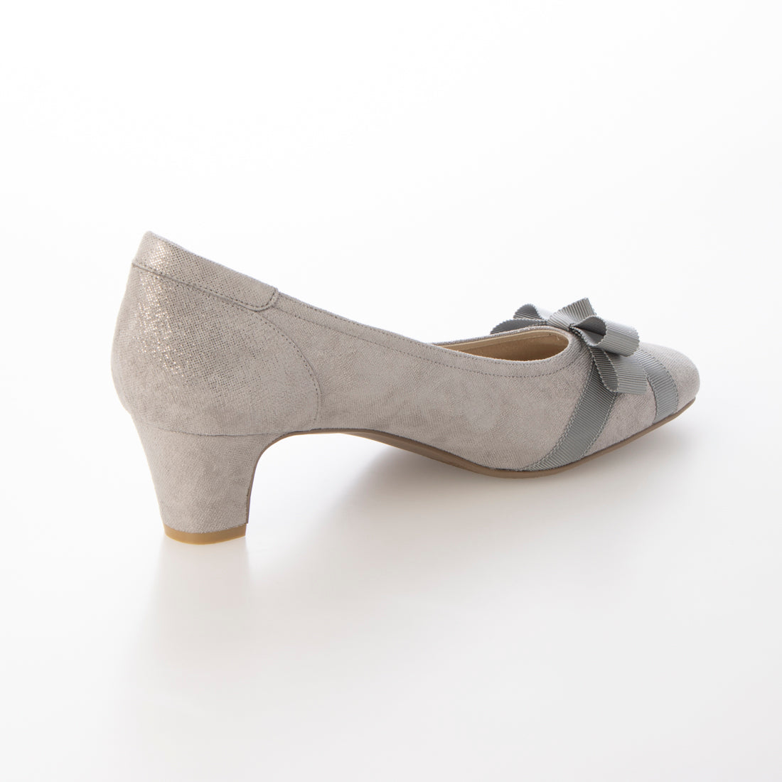 リズ ラフィーネ Riz raffinee 【3E】グログランリボンパンプス