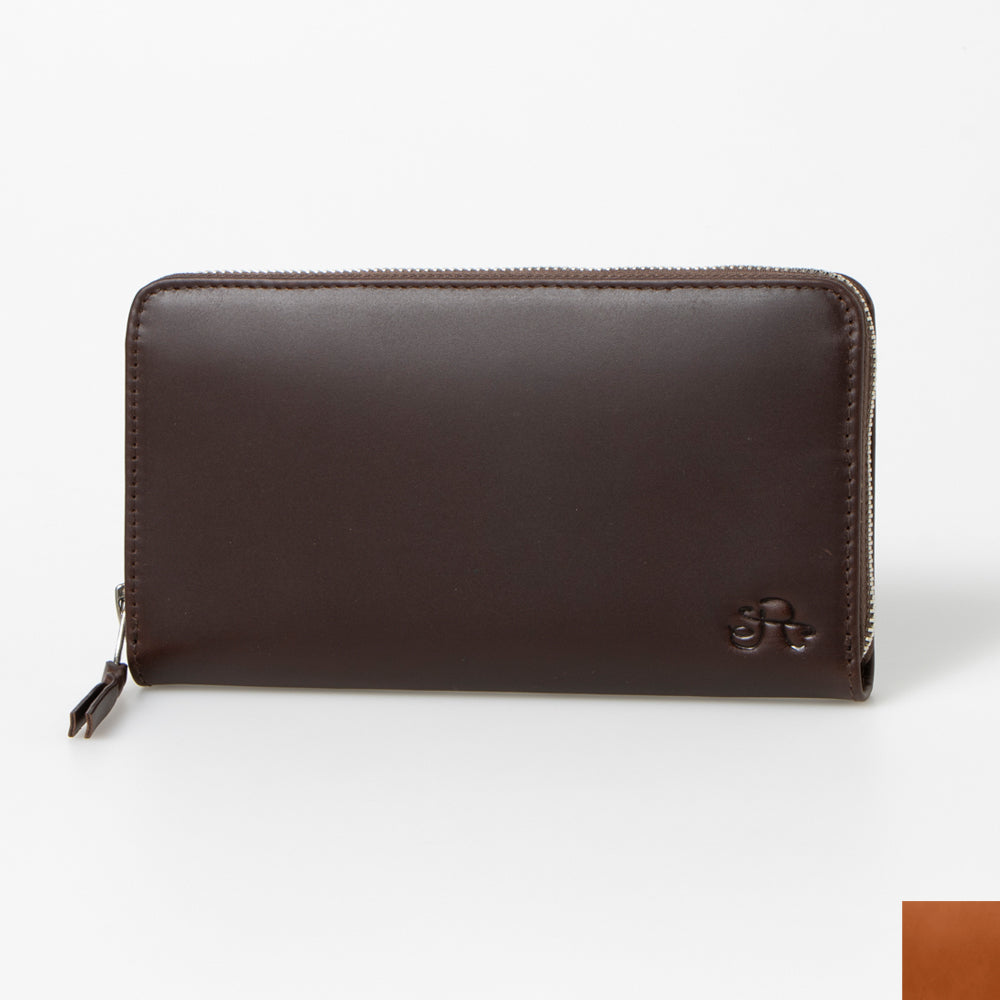 Raffine Oil Leather Long Wallet