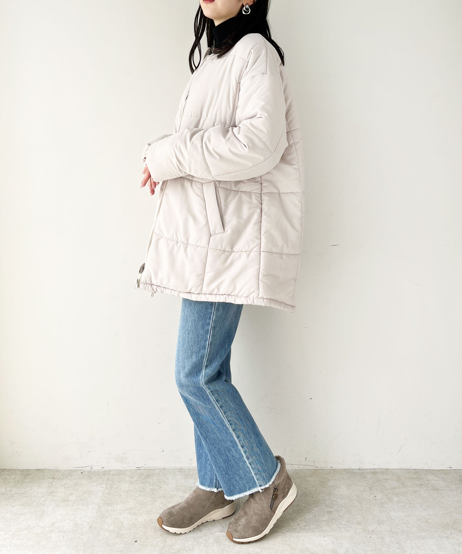 ジーラ GeeRA 【earth music&ecology】あったかスニーカーブーツ