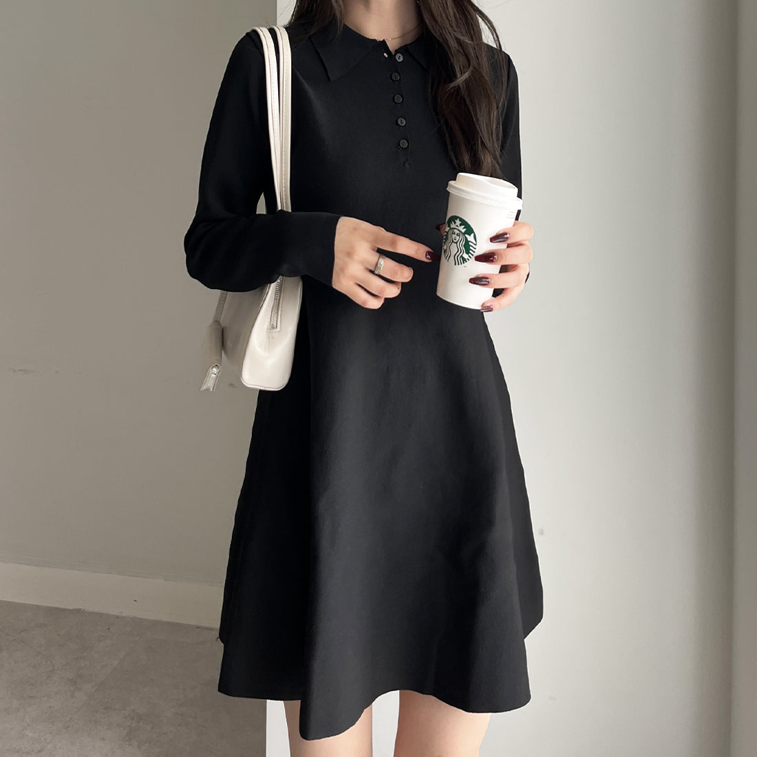 GeeRA nelliy.Peplum Knit Mini Dress GeeRA nelliy.Peplum Knit Mini Dress