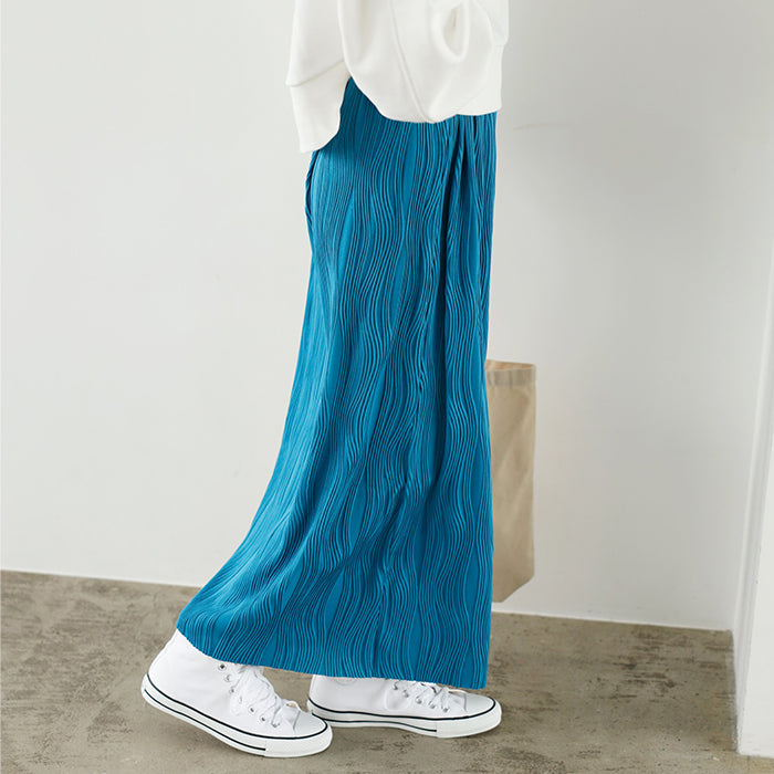 ジーラ GeeRA 変形プリーツタイトスカート