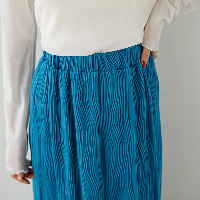 ジーラ GeeRA 変形プリーツタイトスカート